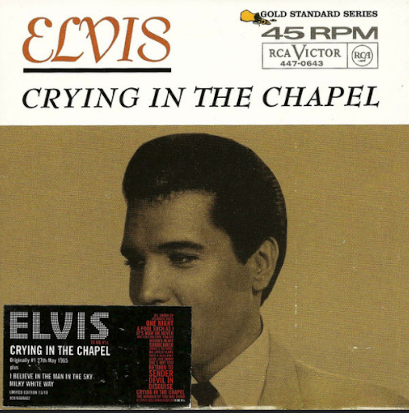 エルヴィス・プレスリーのクライング・イン・ザ・チャペル／Crying in the Chapel