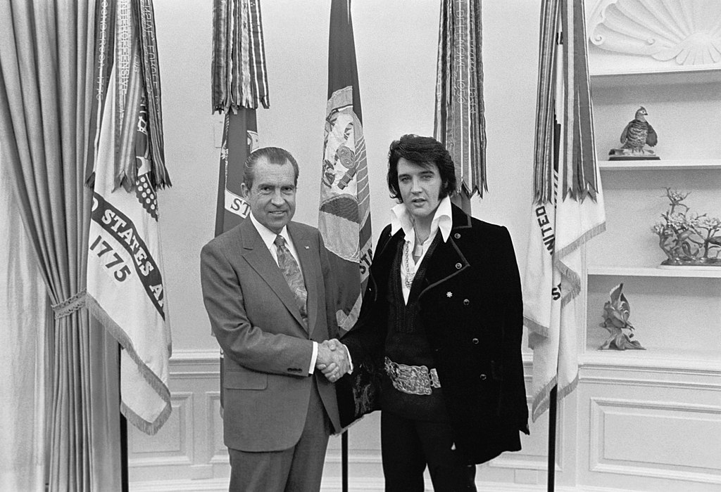 リチャード・ニクソン大統領とエルヴィス